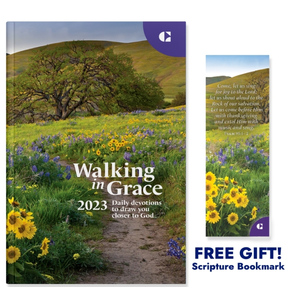 NEW Walking in Grace - A Spirit-Lifting Devotional Hardcover Book
